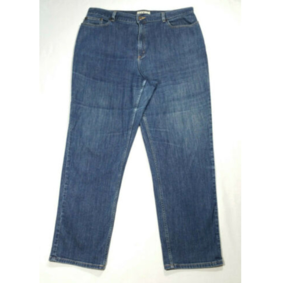 L.L. Bean Denim - *SOLD* 18 L.L. BEAN Straight Jeans Blue Classic